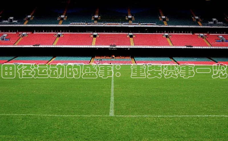 田径运动的盛事：重要赛事一览